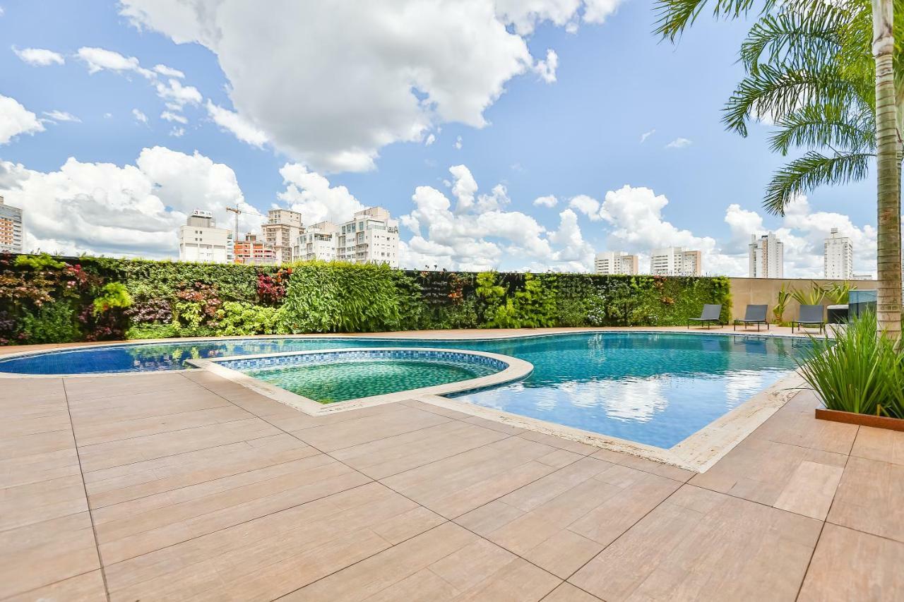 Transamerica Collection Goiânia Exteriör bild A swimming pool in a condominium in São Paulo, Brazil